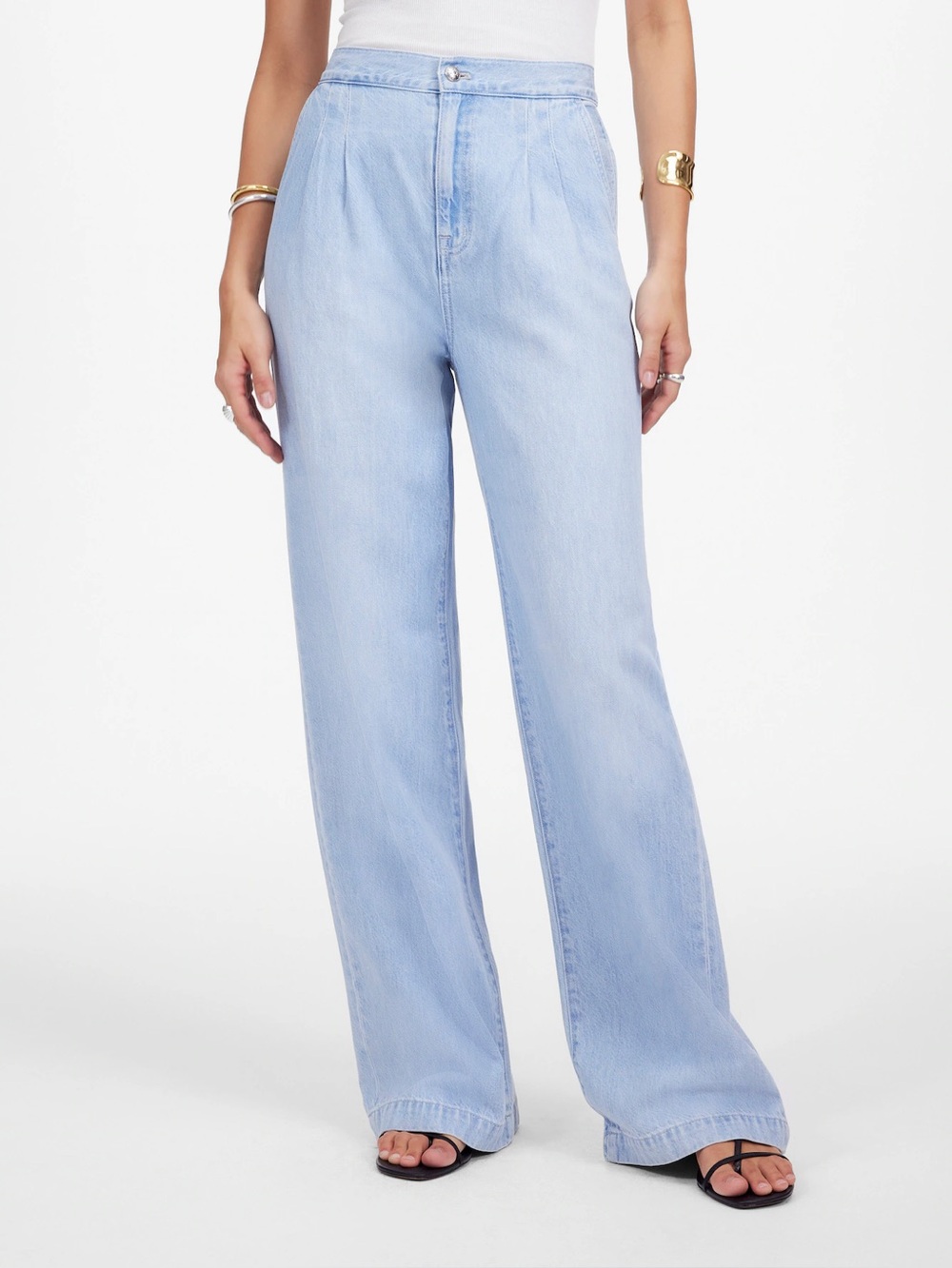 Madewell The Harlow Wide-Leg Jean: Airy Denim Edition